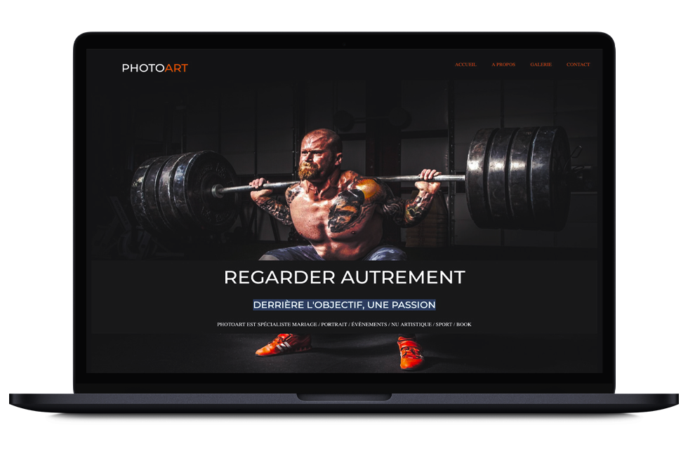 site web template photoart