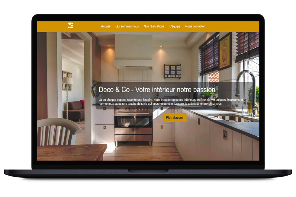 site web template deco & co